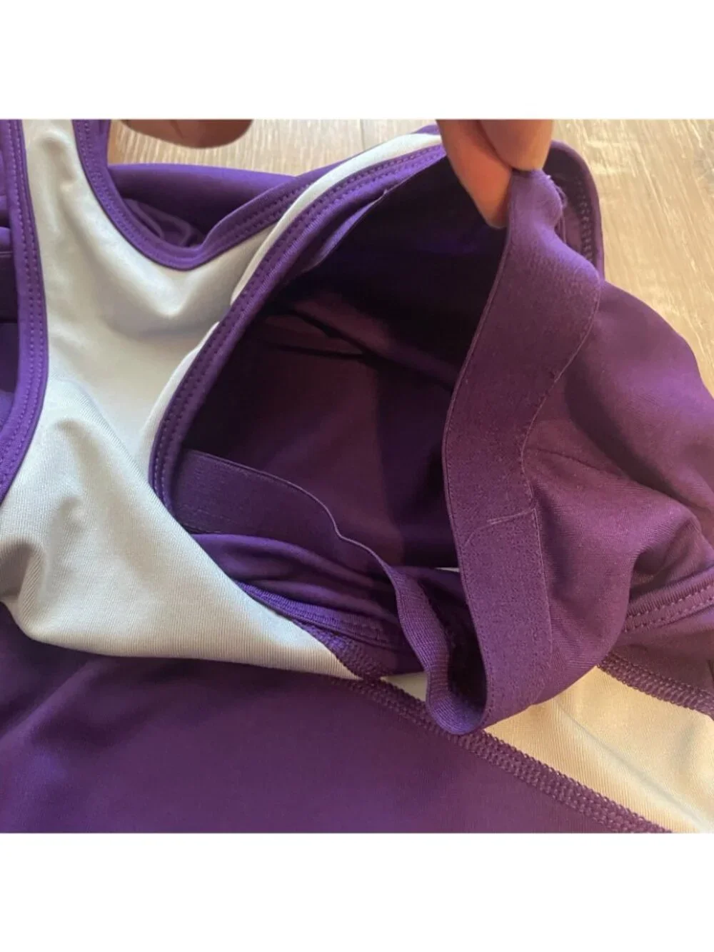 Danskin Now Women's Activewear Two Piece Set Size L 12/14 Fitted Leggings Top